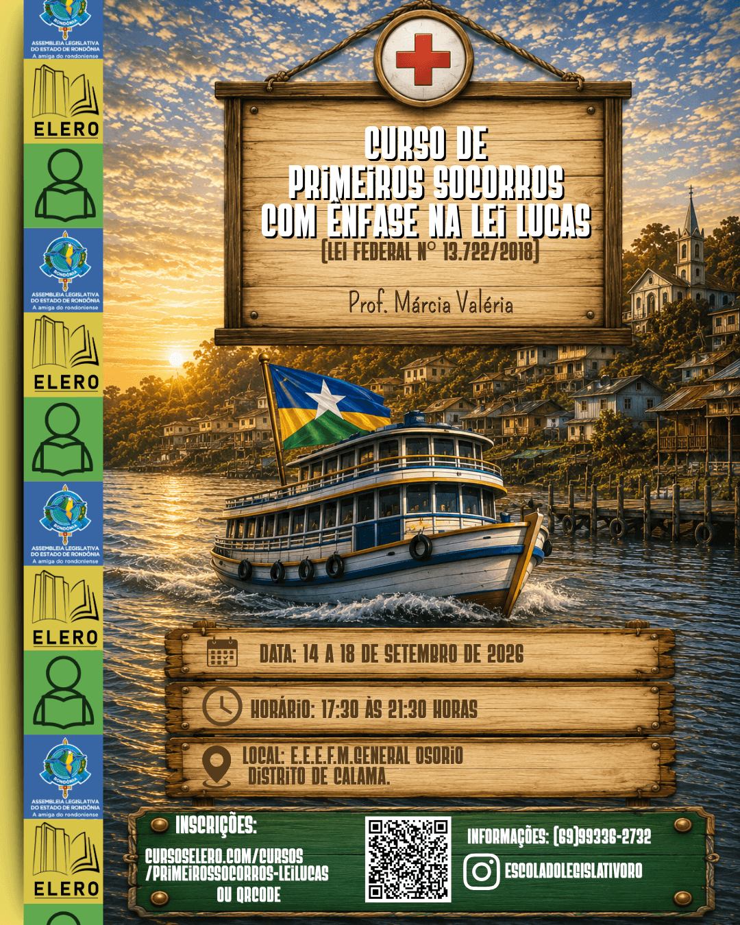 Lei LUCAS com ênfase em primeiros socorros (noções de primeiros socorros - Lei Lucas)