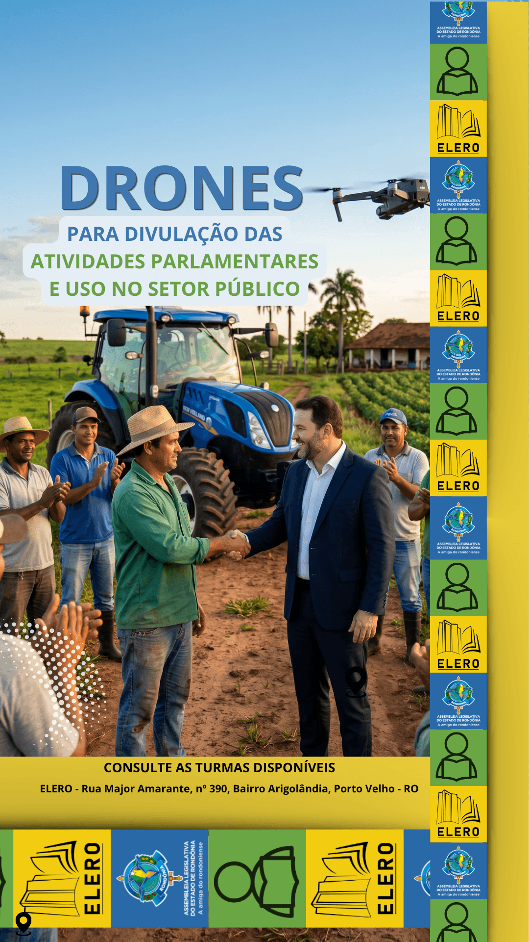 Drones para Divulgação de Atividades Parlamentares e Uso no Setor Público